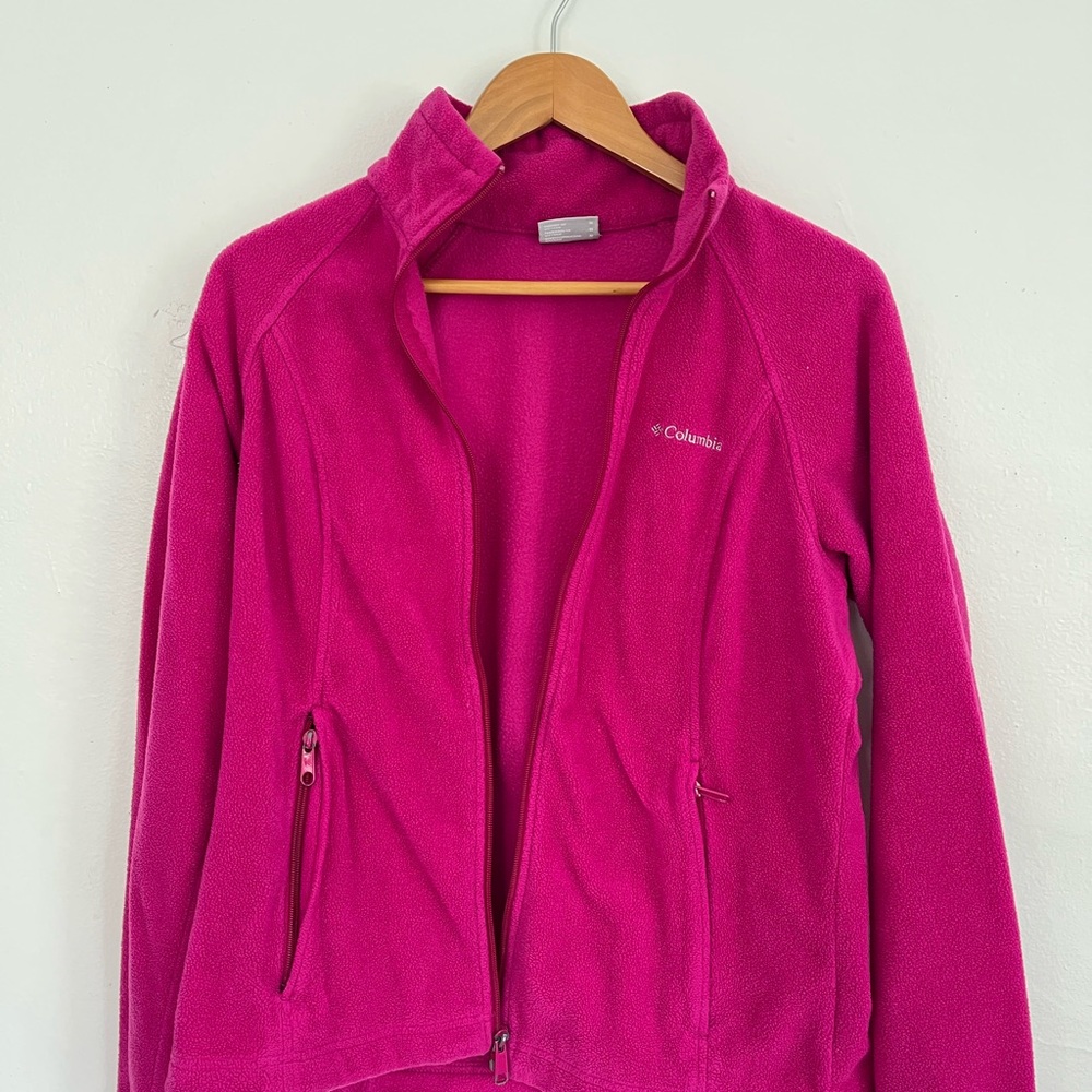 Columbia Bright Pink Women's Fleece Jacket